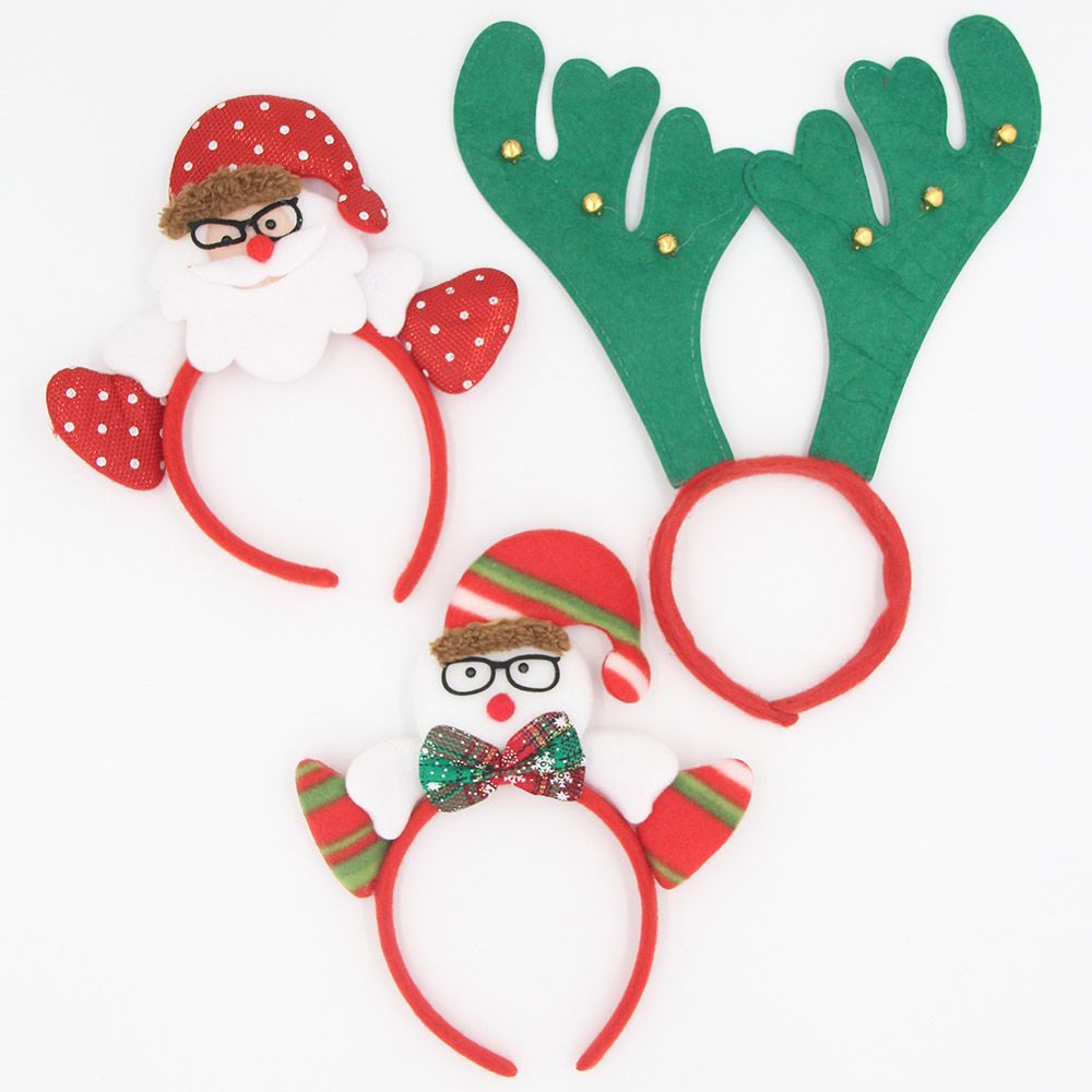 D' Daniela - 7pc-Set Xmas Reindeer Headwear