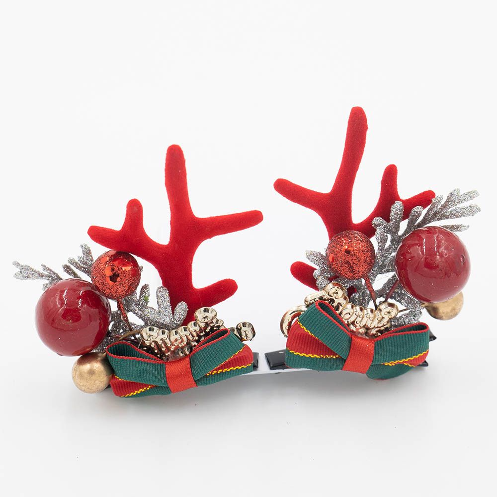 D' Daniela - 4pc-Set Antlers Ears Hair Clip