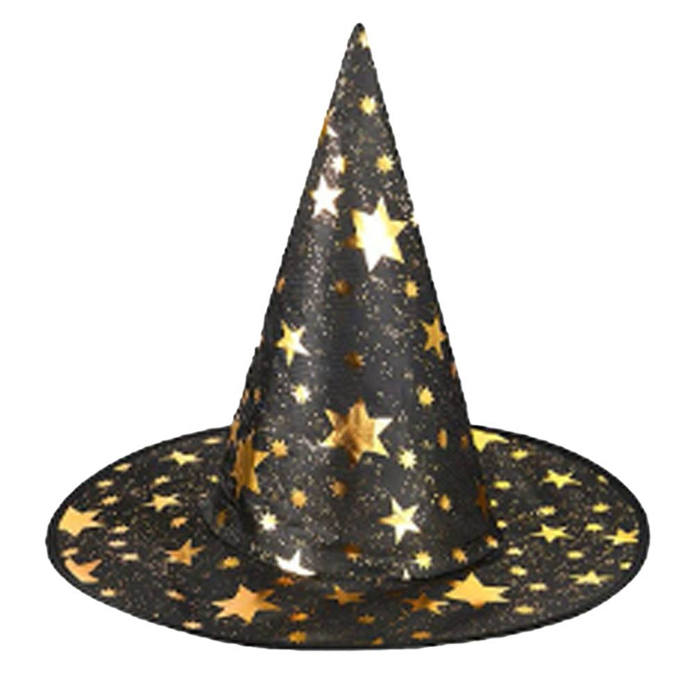 Ddaniela - Halloween Pumpkin Print Dress W/Hat - Black