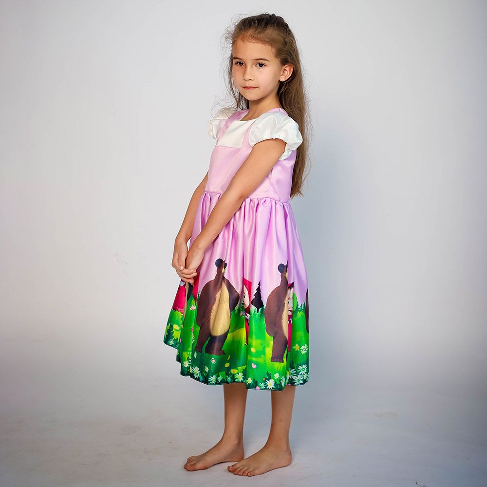 D' Daniela - Masha & The Bear Masha Dress - Pink