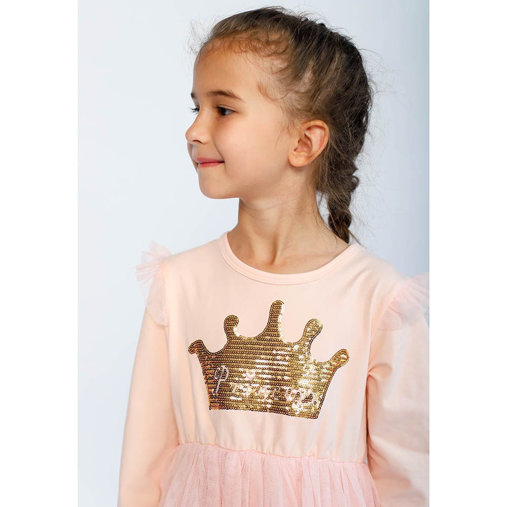 D' Daniela - Princess Casual Tutu Dress - Pink