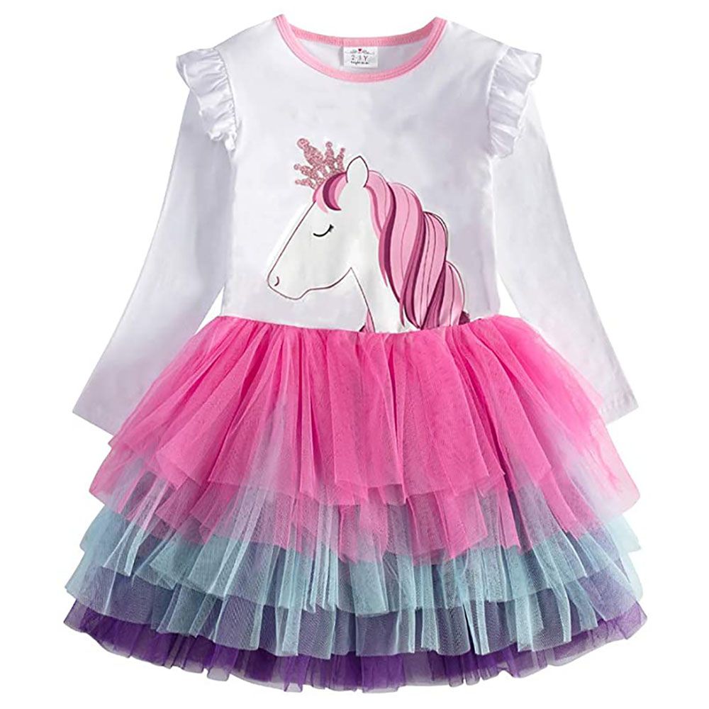 D' Daniela - Unicorn Colorful Tutu Dress