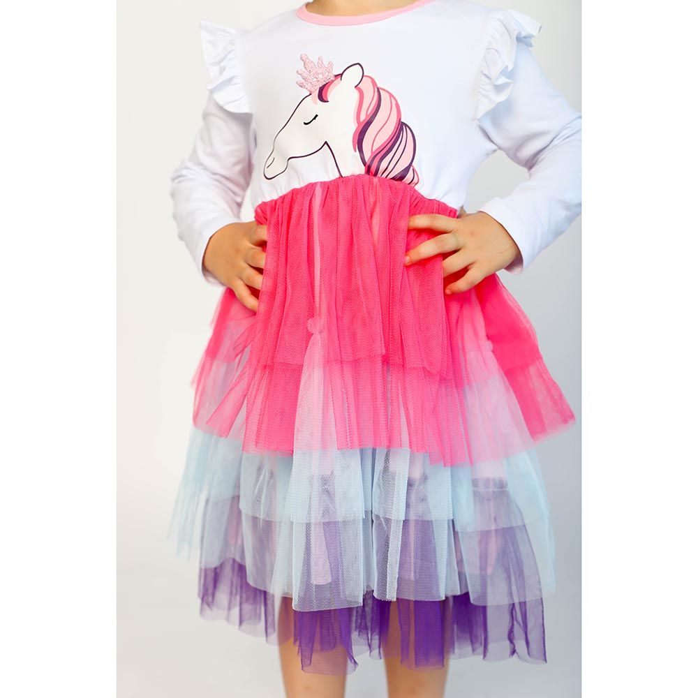 D' Daniela - Unicorn Colorful Tutu Dress