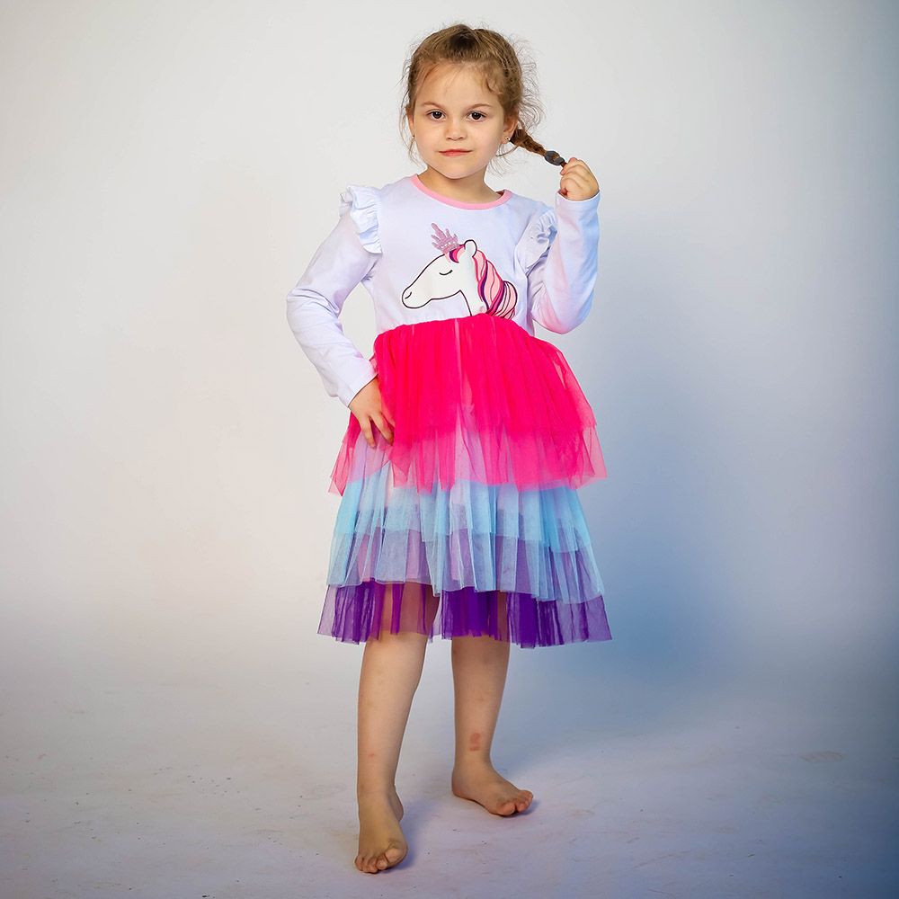 D' Daniela - Unicorn Colorful Tutu Dress