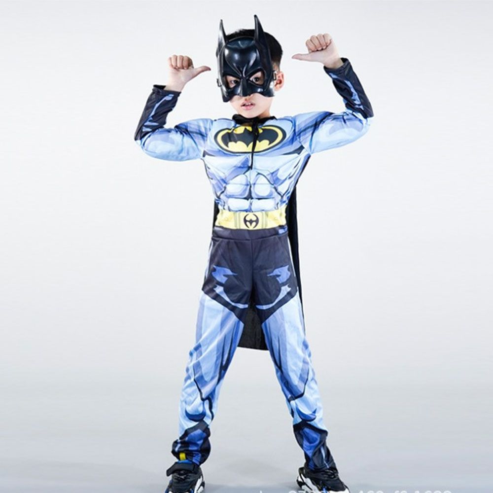 D' Daniela - Boys Batman Costume - Blue