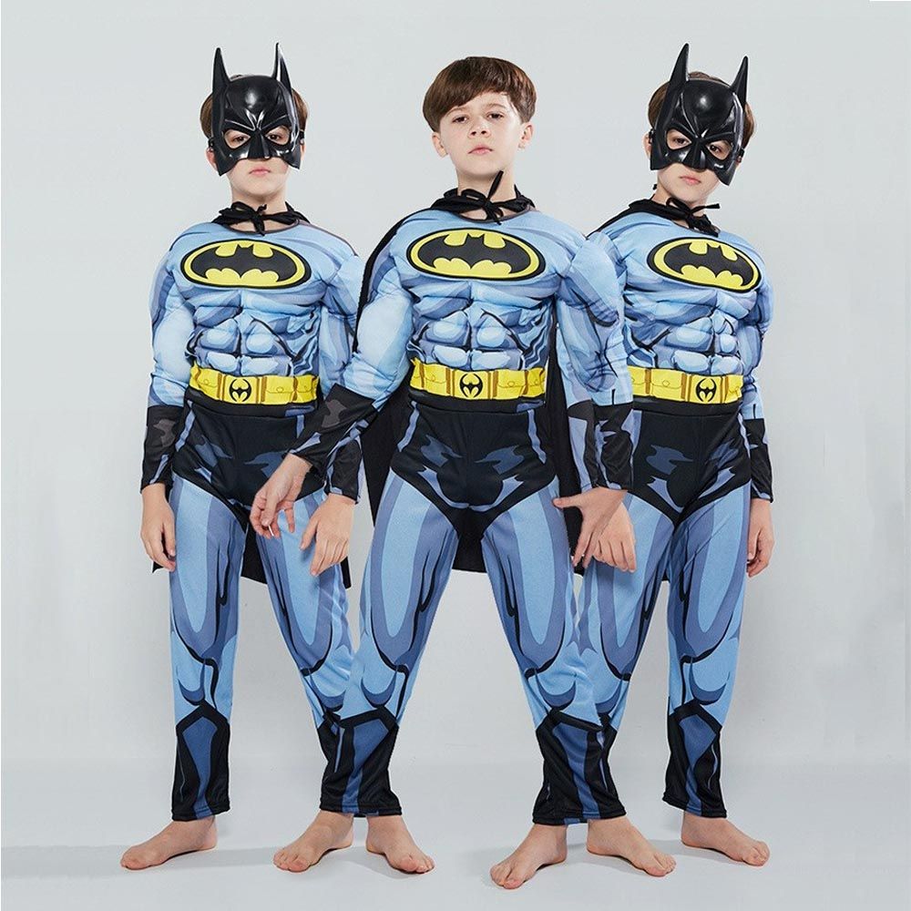 D' Daniela - Boys Batman Costume - Blue