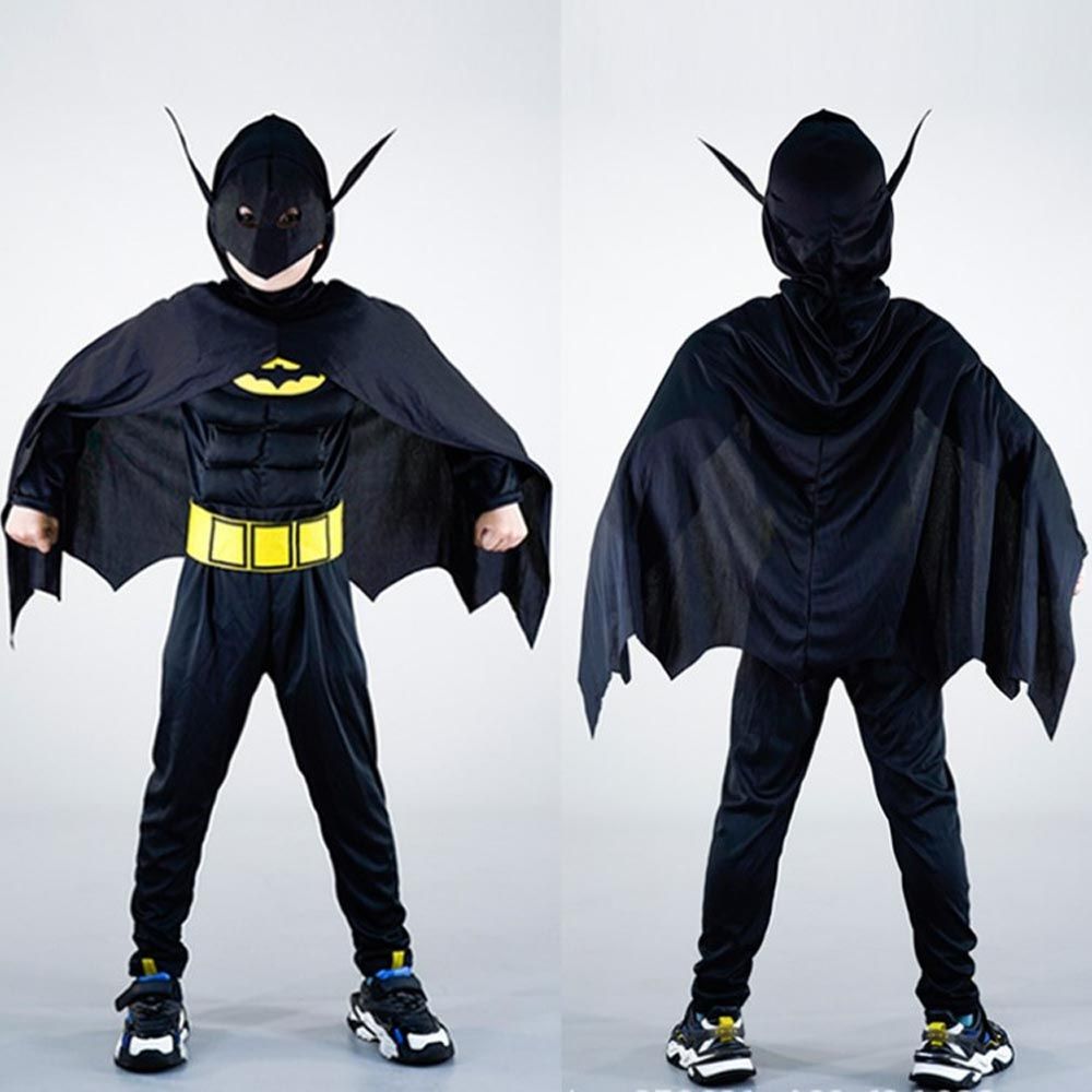 D' Daniela - Boys Batman Costume - Black