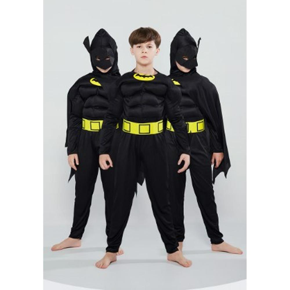 D' Daniela - Boys Batman Costume - Black