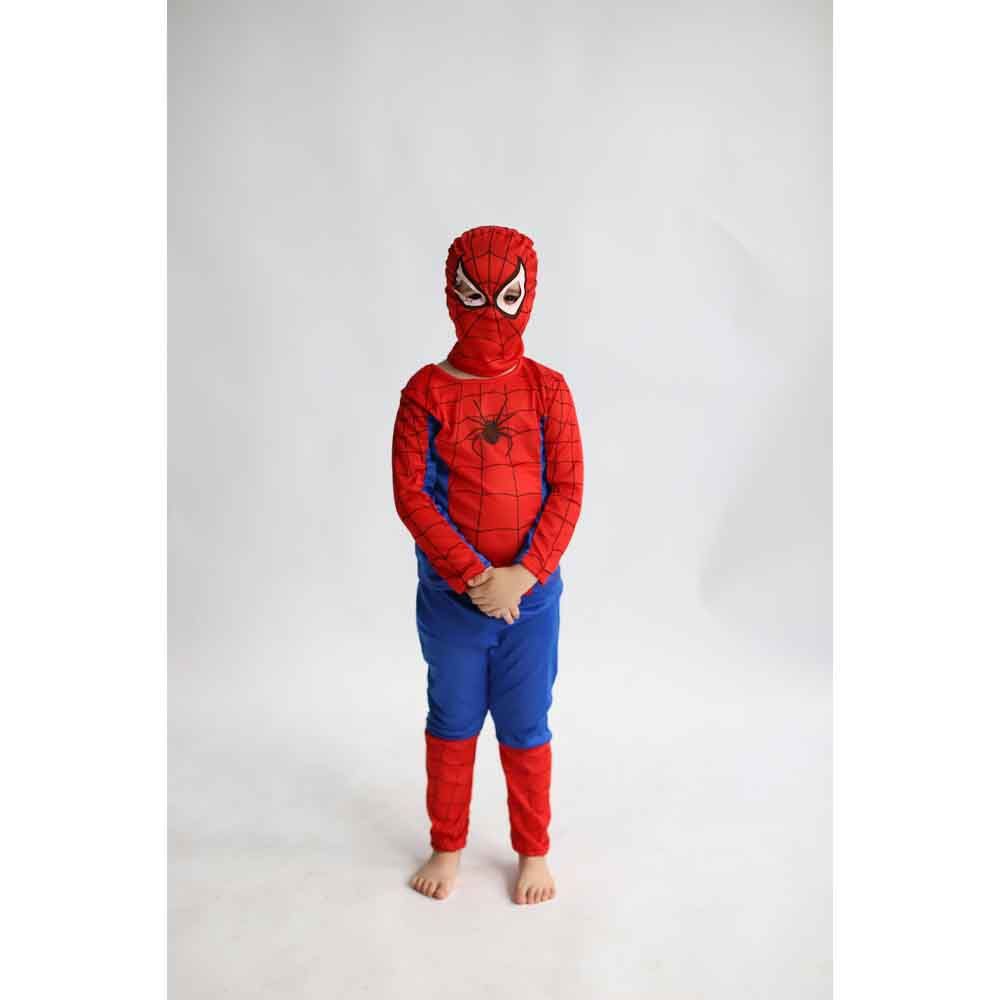 D' Daniela - Boys Spiderman Costume Without Muscle - Red