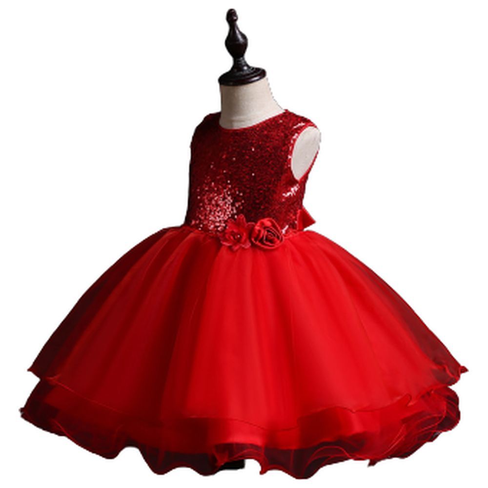 D' Daniela - Princess Party Dress - Red