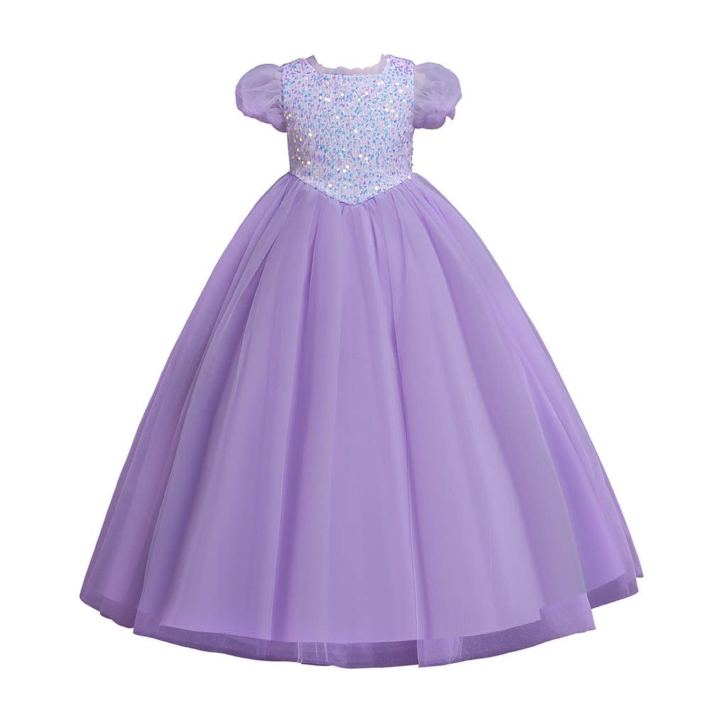 D' Daniela - Girls Ball Gown - Purple