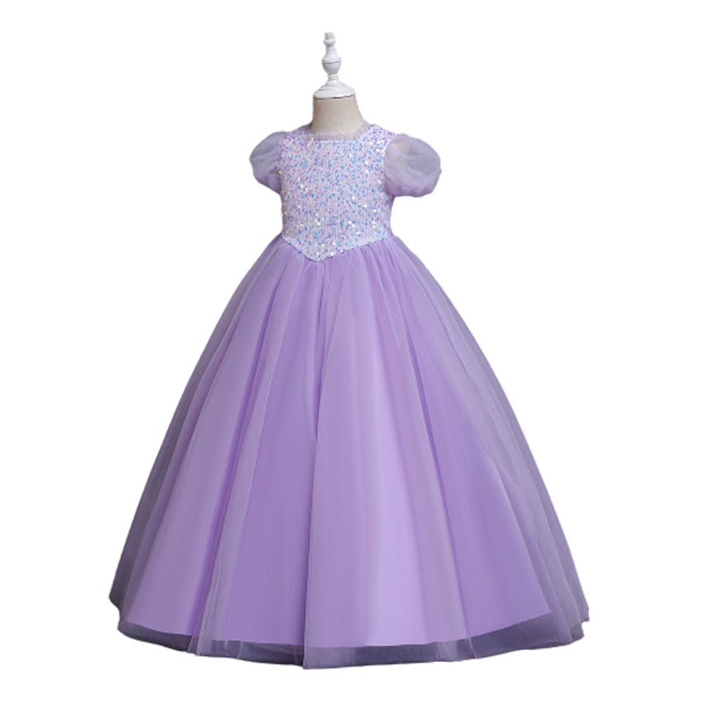 D' Daniela - Girls Ball Gown - Purple