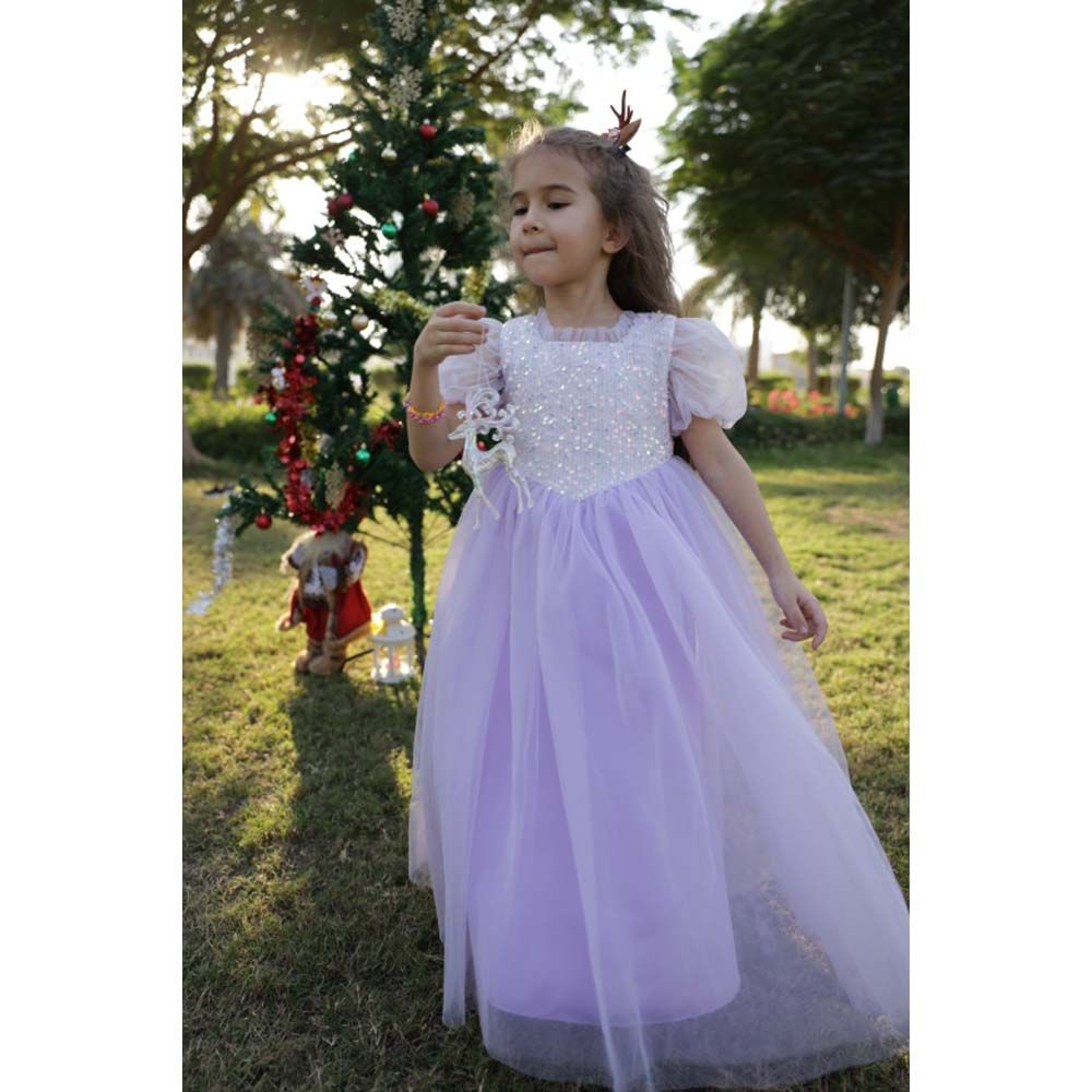 D' Daniela - Girls Ball Gown - Purple