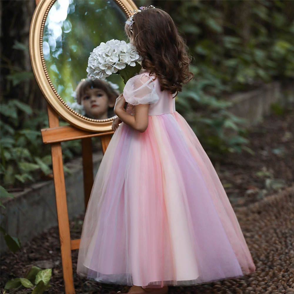 D' Daniela - Girls Ball Gown - Light Pink