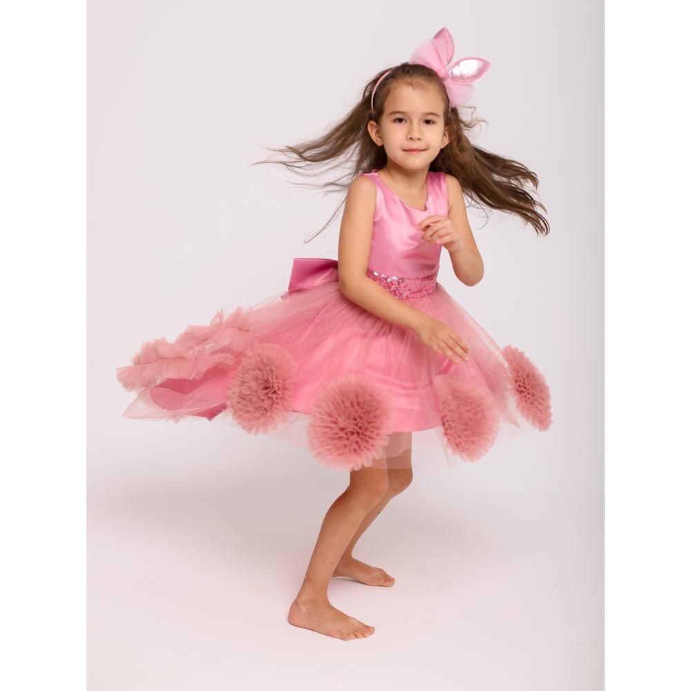 D' Daniela - Tutu Party Dress For Girls - Onion Pink