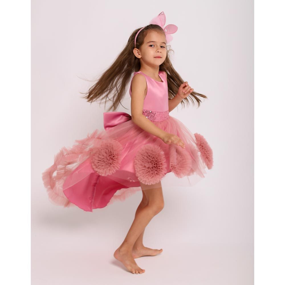 D' Daniela - Tutu Party Dress For Girls - Onion Pink