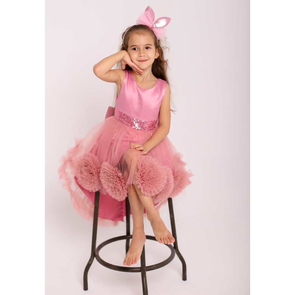 D' Daniela - Tutu Party Dress For Girls - Onion Pink