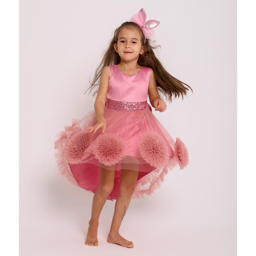 D' Daniela - Tutu Party Dress For Girls - Onion Pink