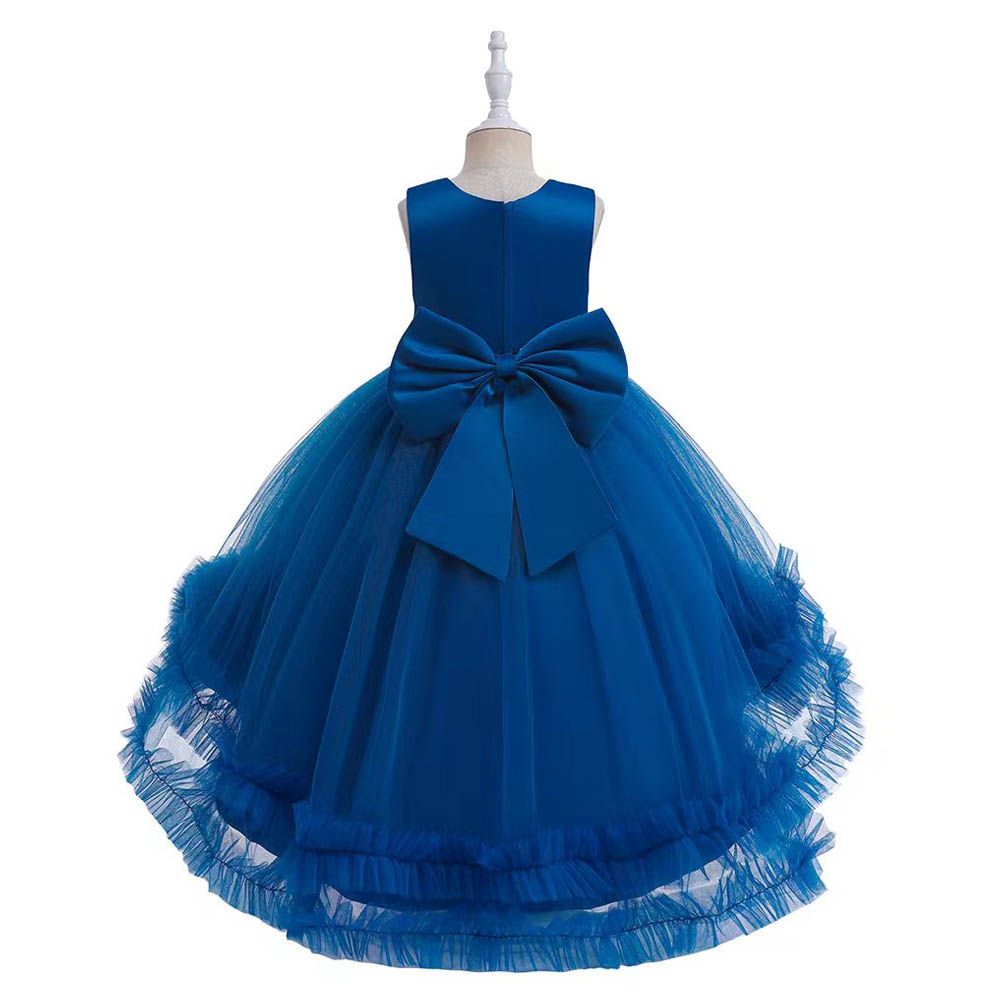 Ddaniela - Layered Tutu Gown Party Dress - Royal Blue