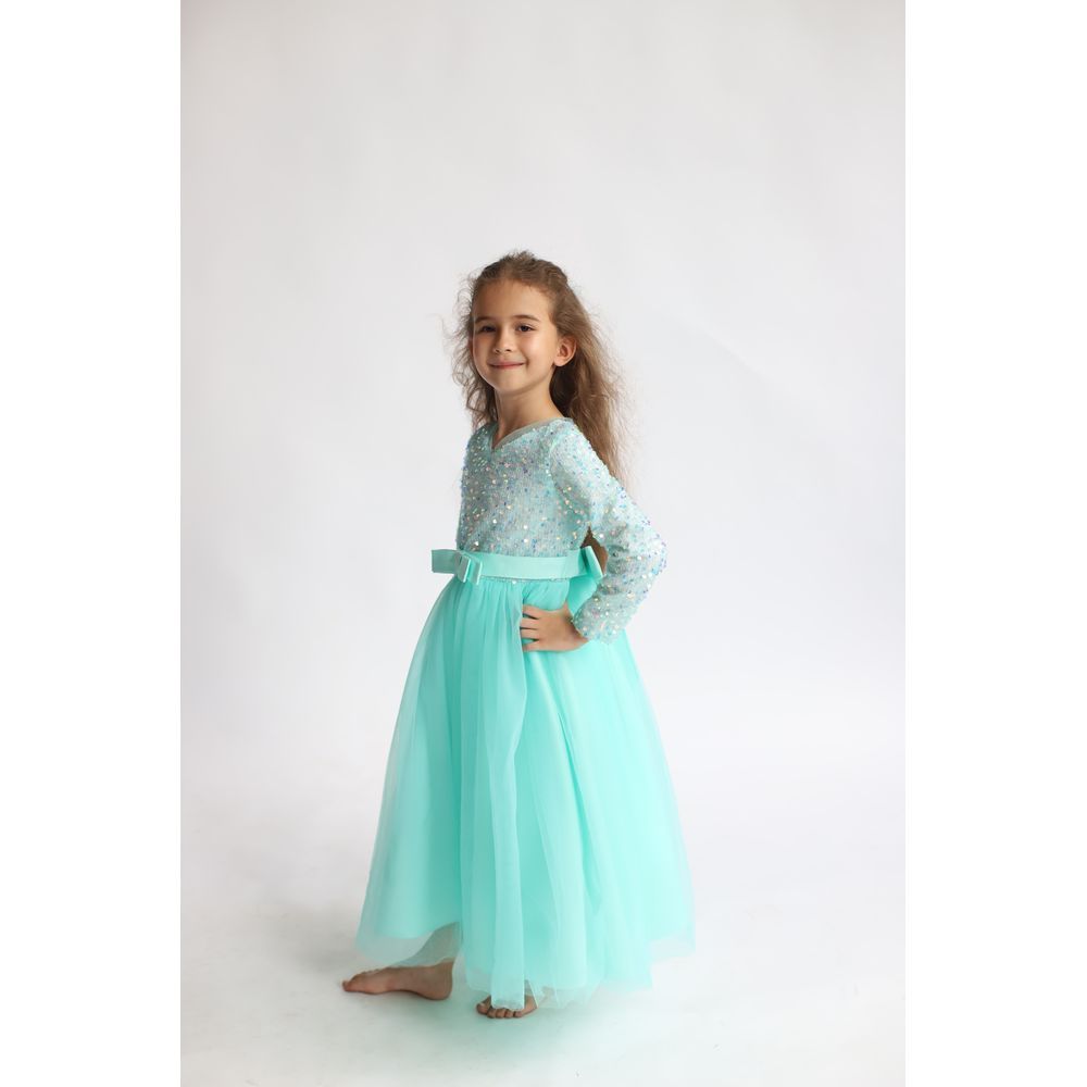 D' Daniela - Princess Maxi Dress - Mint Green