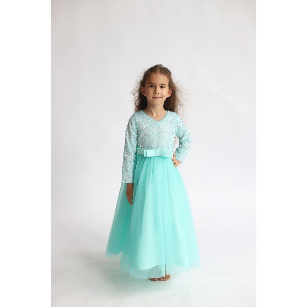 D' Daniela - Princess Maxi Dress - Mint Green