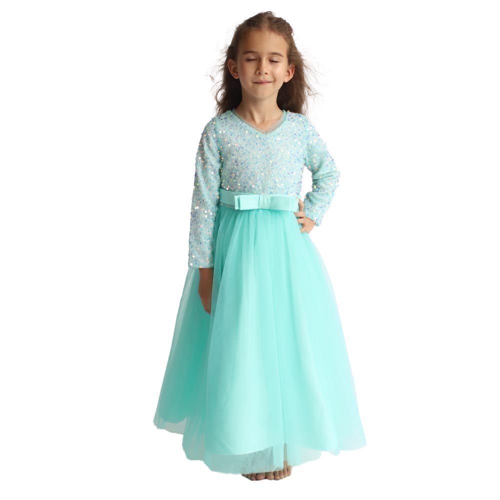 D' Daniela - Princess Maxi Dress - Mint Green