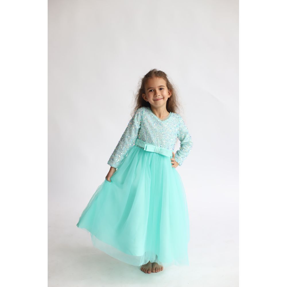 D' Daniela - Princess Maxi Dress - Mint Green