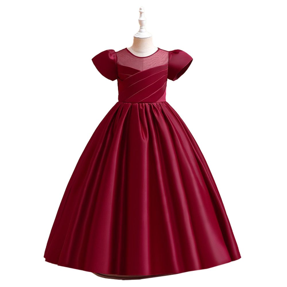 D' Daniela - Amy Party Dress - Dark Red