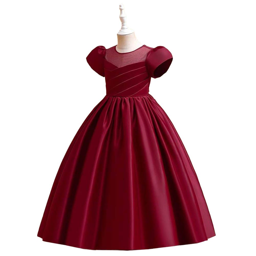 D' Daniela - Amy Party Dress - Dark Red