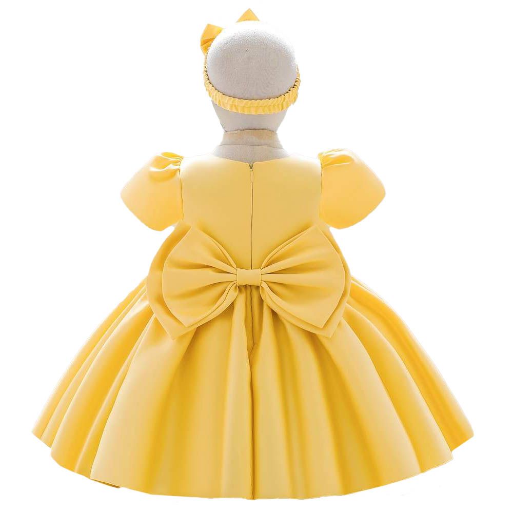 D' Daniela - Amy Short Party Dress - Yellow