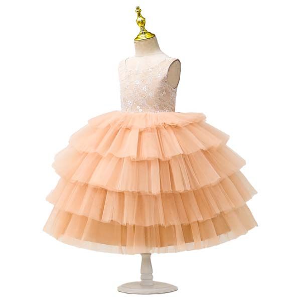 D' Daniela - Ana Maria Party Dress - Peach