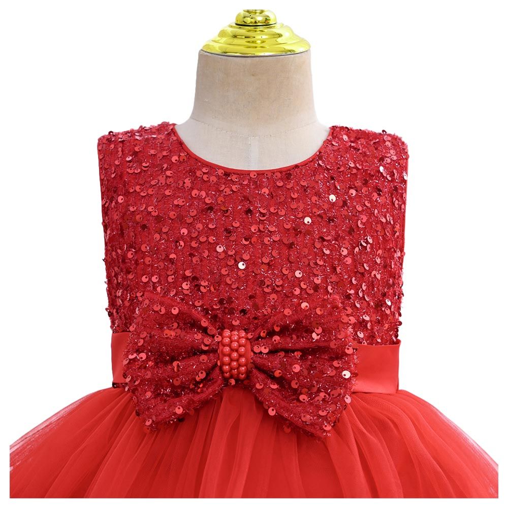 D' Daniela - Flared Tutu Dress - Red