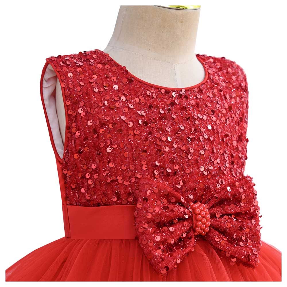 D' Daniela - Flared Tutu Dress - Red