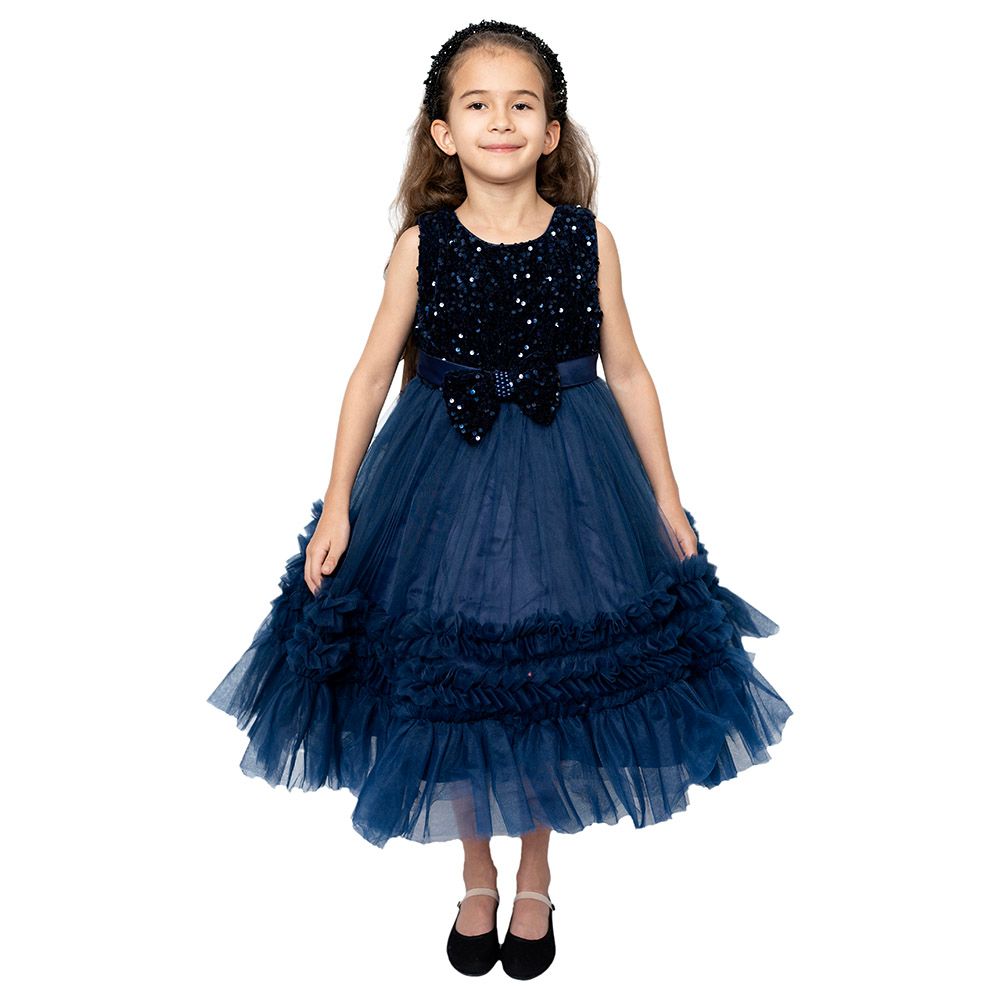 D' Daniela - Flared Tutu Dress - Blue