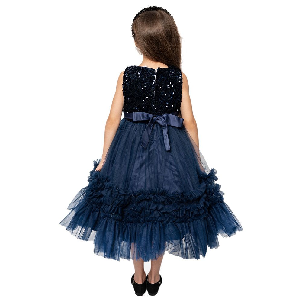 D' Daniela - Flared Tutu Dress - Blue