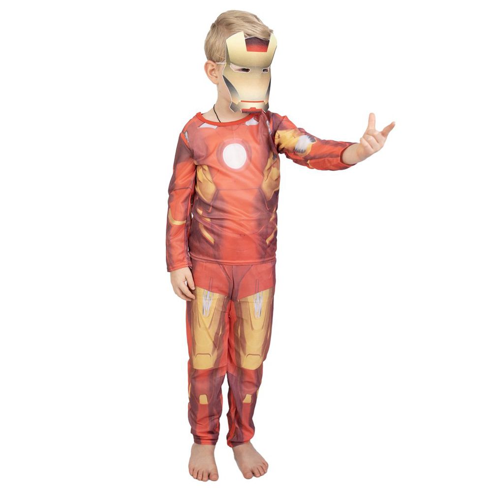 D' Daniela- Marvel Avengers Iron Man Superhero Bodysuit - Red