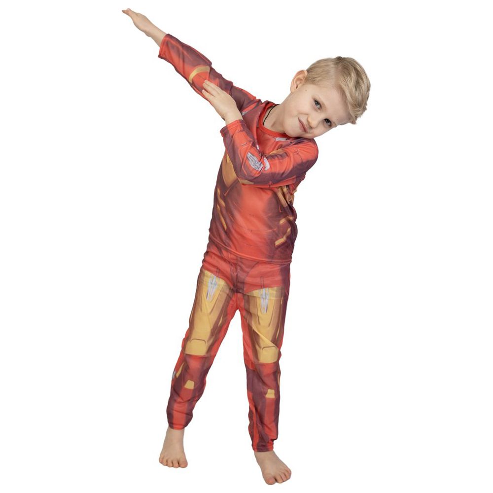 D' Daniela- Marvel Avengers Iron Man Superhero Bodysuit - Red