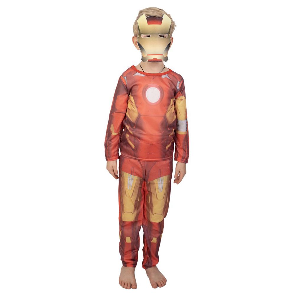 D' Daniela- Marvel Avengers Iron Man Superhero Bodysuit - Red