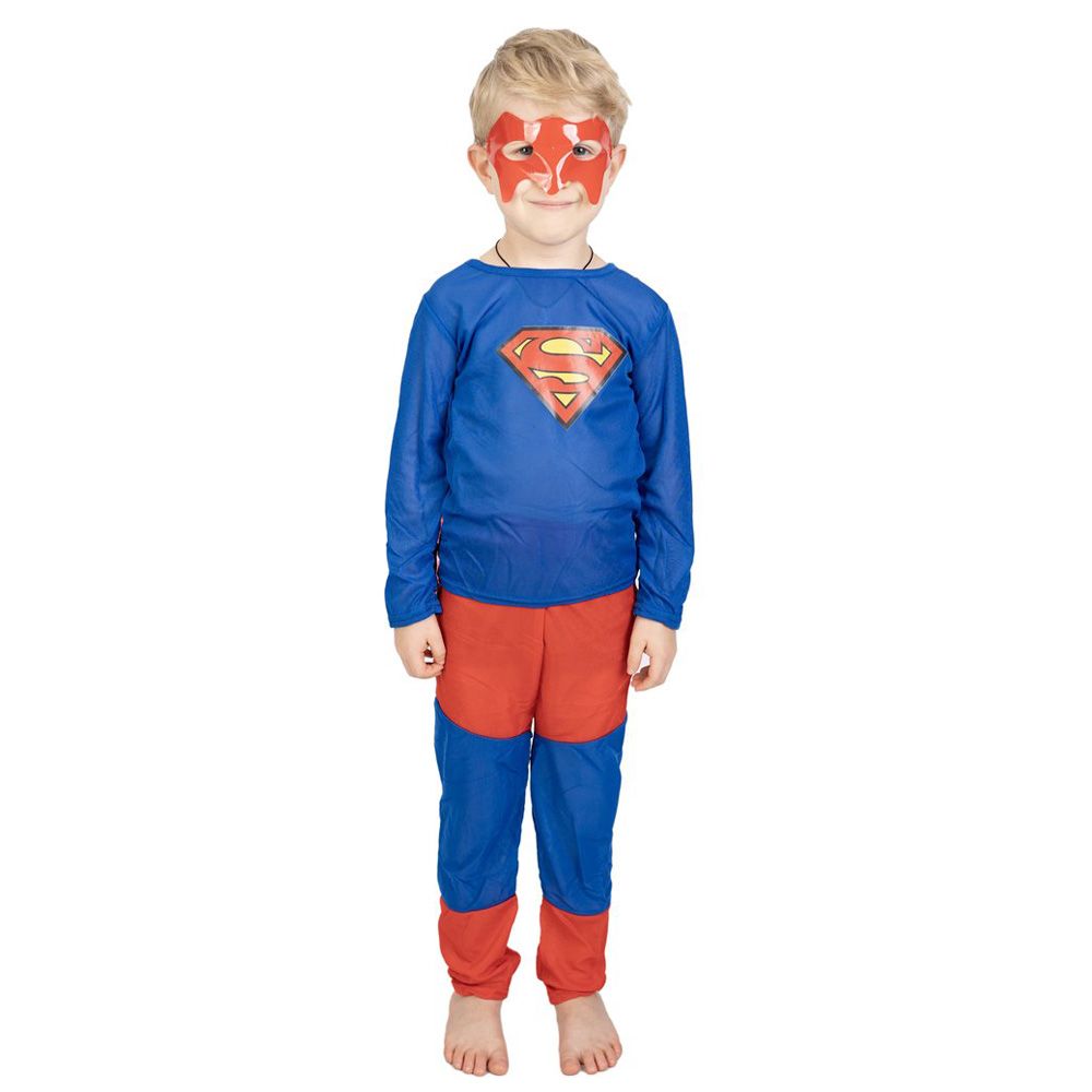 D' Daniela- Marvel Justice League Superman Bodysuit - Red Blue