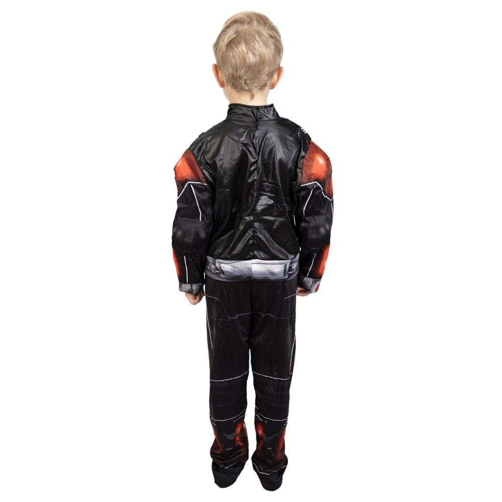 D' Daniela- Kids Marvel Ant Man Bodysuit With Muscle - Black Red