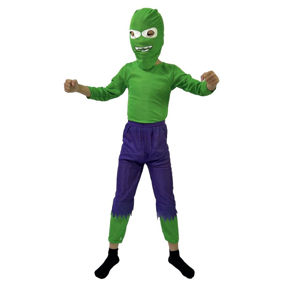 D' Daniela- Marvel Hulk Bodysuit Without Muscle - Green Purple