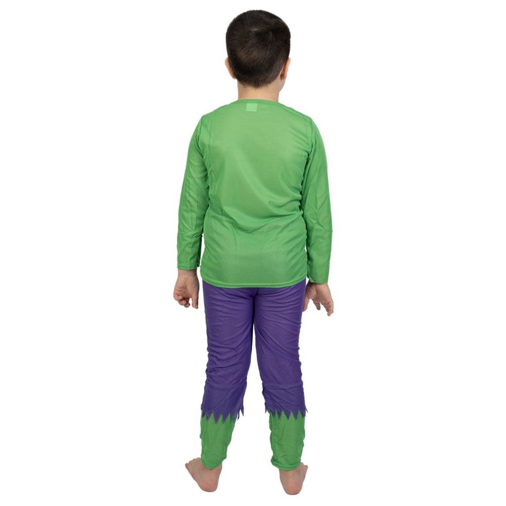 D' Daniela- Marvel Hulk Bodysuit Without Muscle - Green Purple