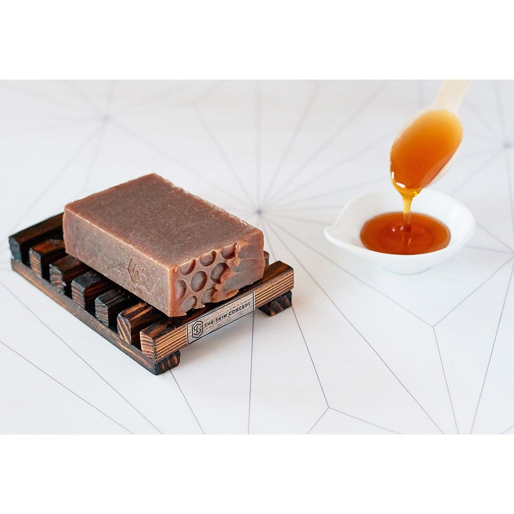 The Skin Concept - Handmade Artisanal Soap Bar - Honey