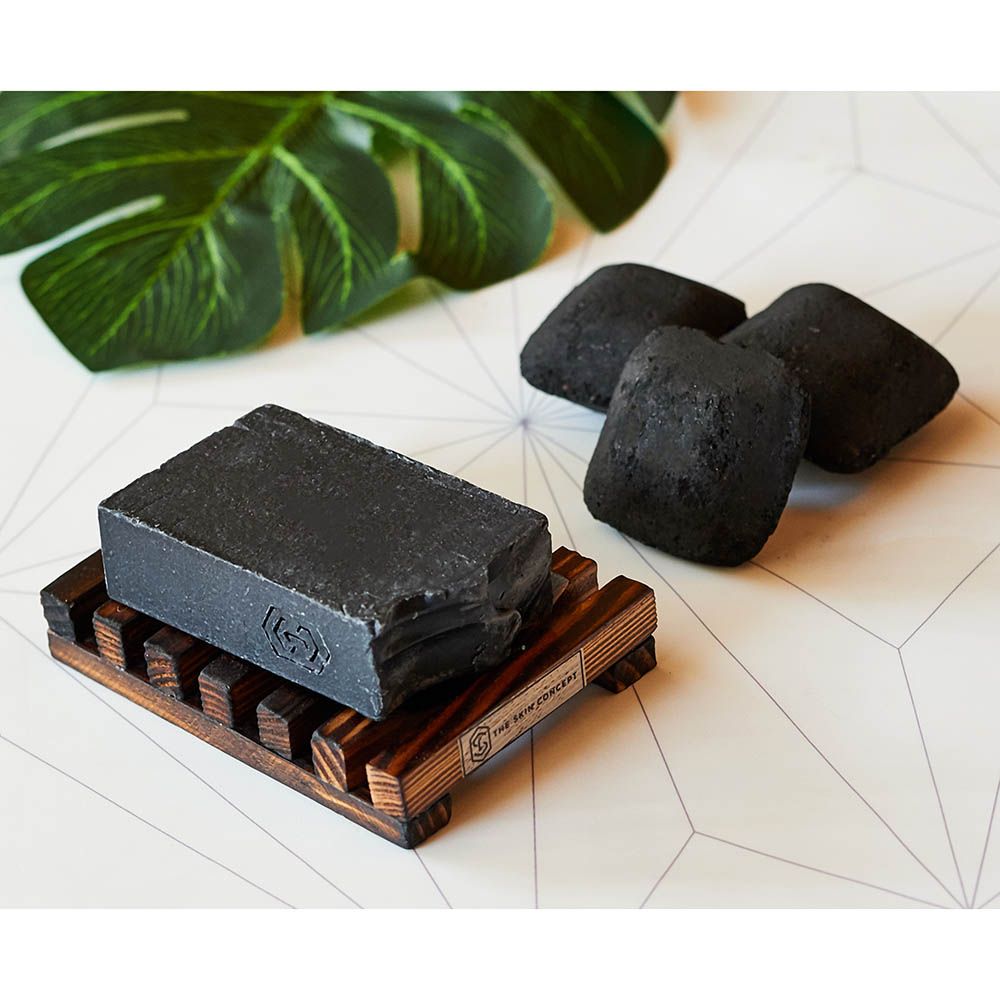 The Skin Concept - Handmade Facial Soap Bar - Charcoal &Tea Tree Oil