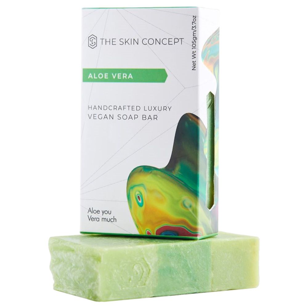 The Skin Concept - Handmade Artisanal Soap Bar - Aloe Vera