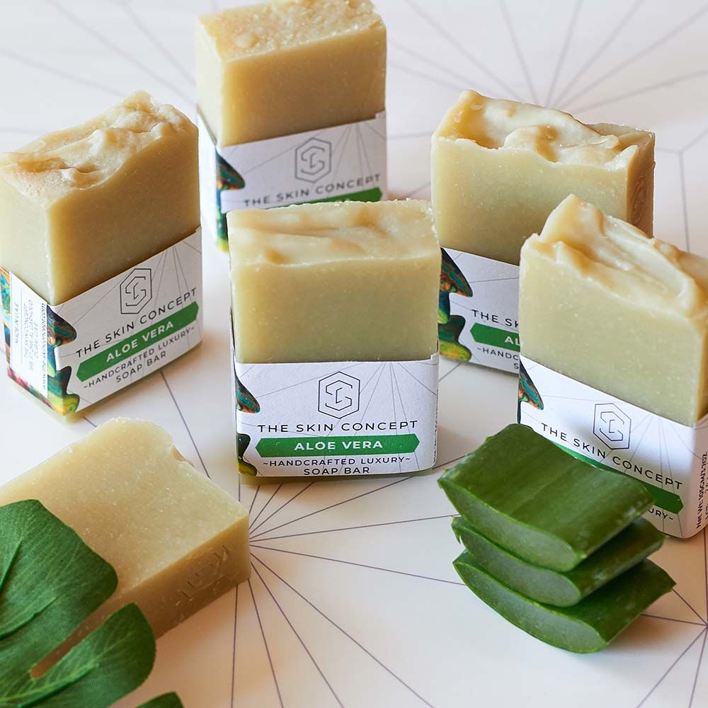 The Skin Concept - Handmade Artisanal Soap Bar - Aloe Vera