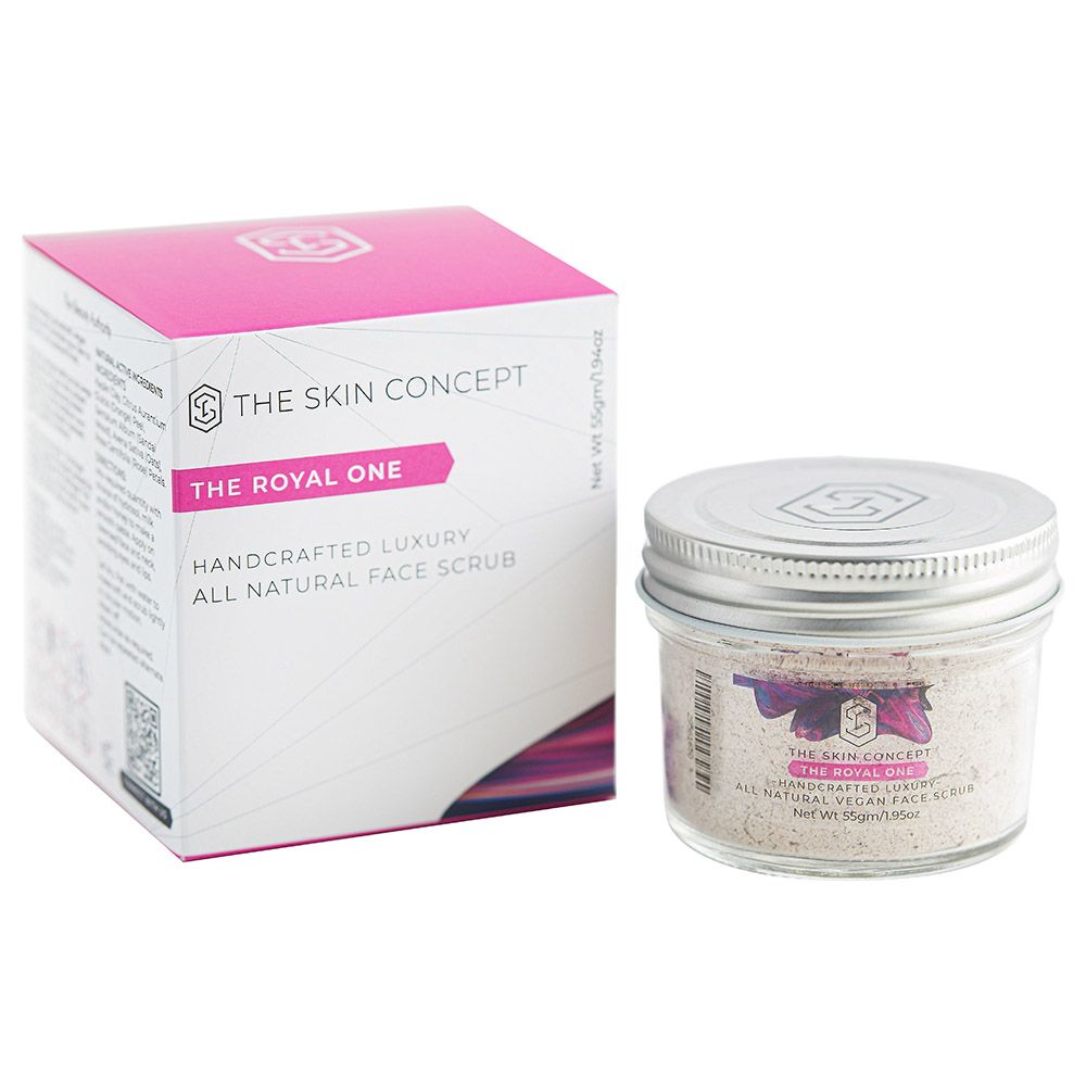 The Skin Concept - Handmade All Natural Face Scrub - The Royal One 