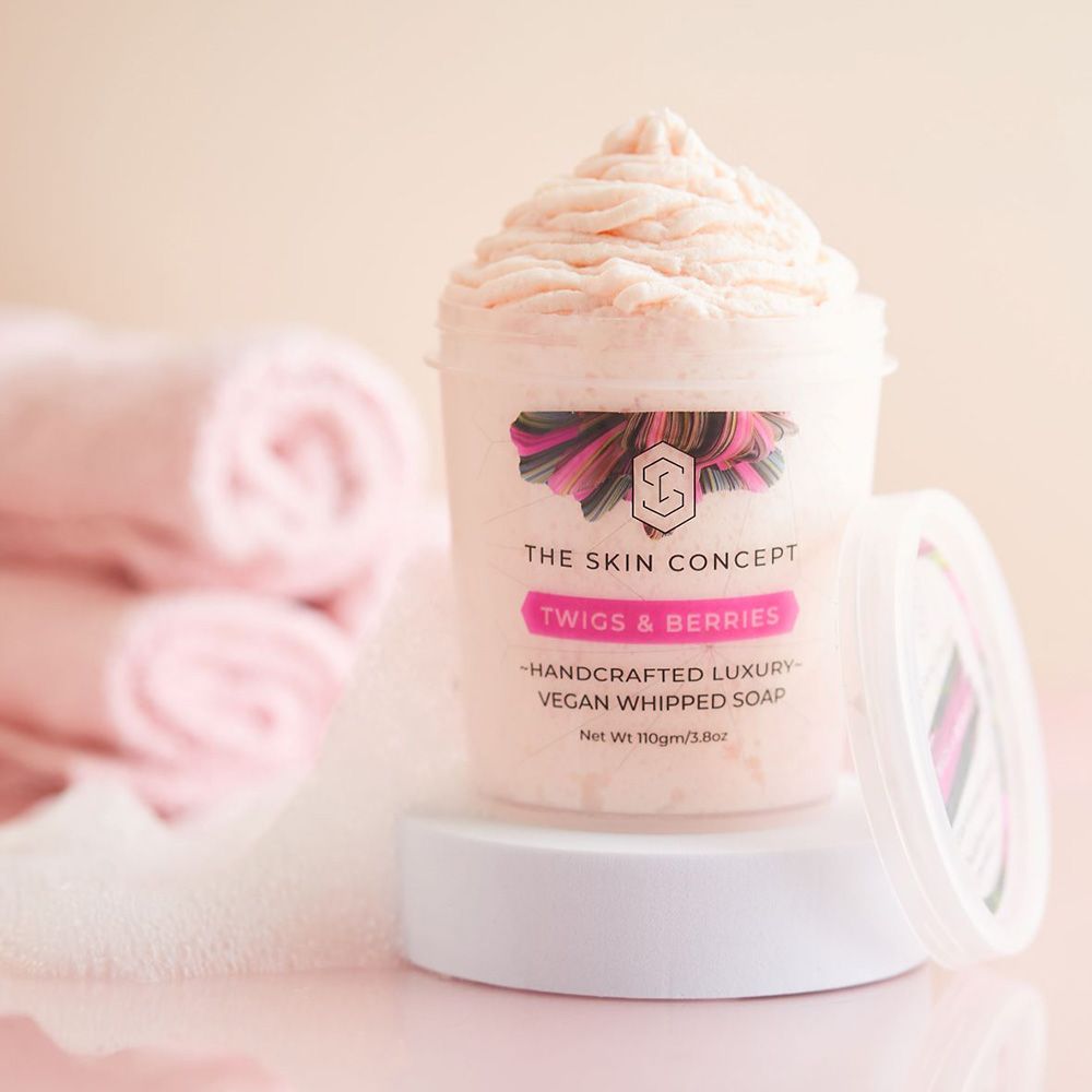 The Skin Concept - Handmade Whipped Soap - Twigs & Berries