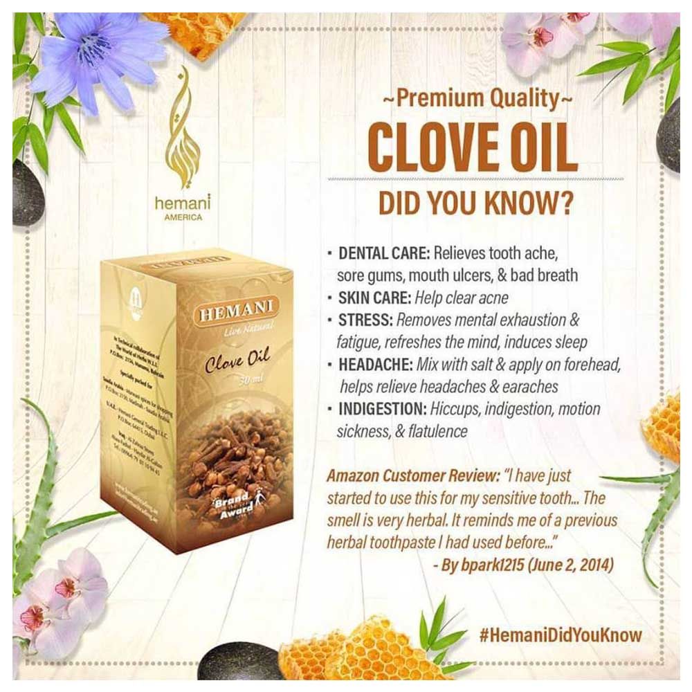 Hemani - Cloves Oil 30ml