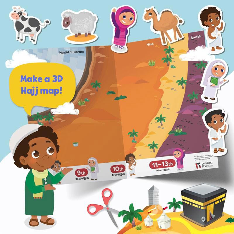 Learning Root - Hajj & Umrah Activity Book Big Kids